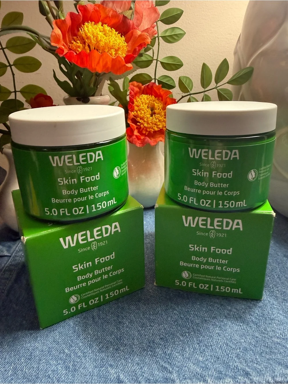 Weleda Skin Food Body Butter - Green Nourishing Moisturizer DUP- you get 2!!